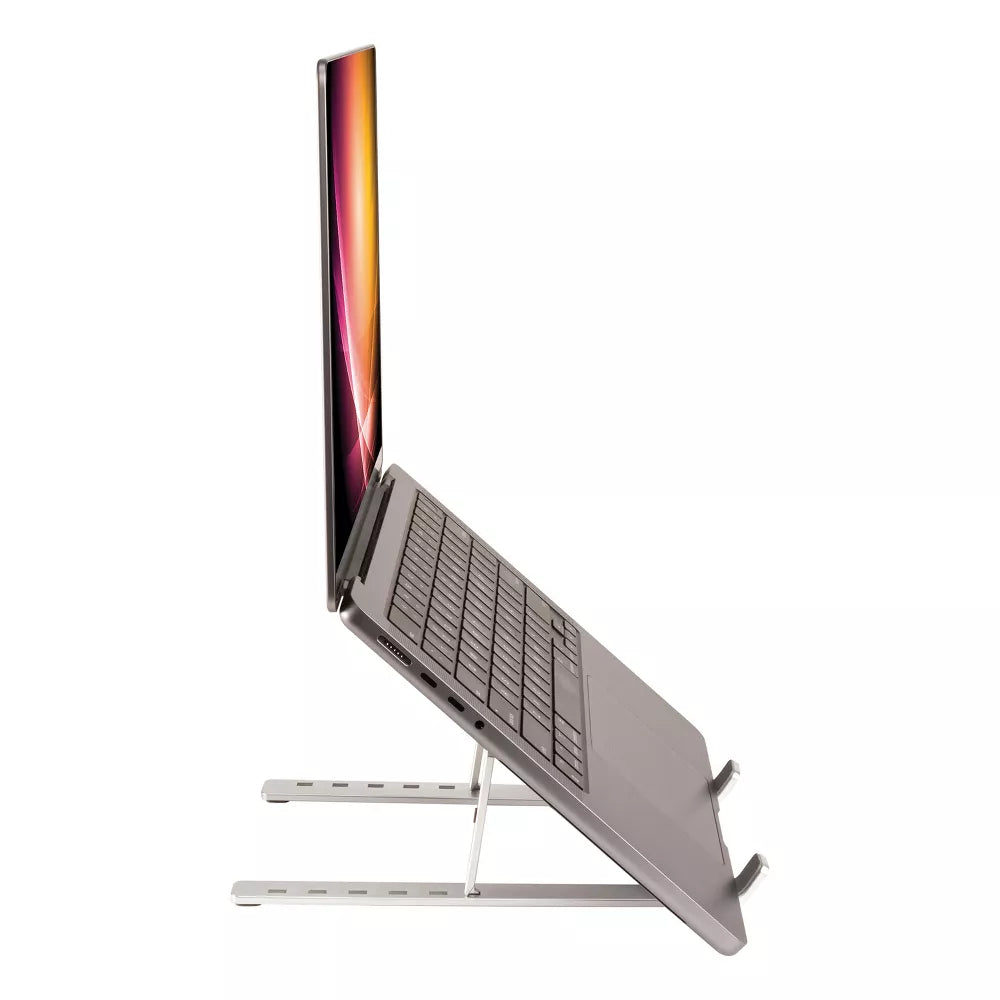 Support pour ordinateur portable aluminium compact pliable