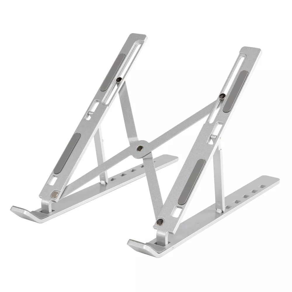 Support pour ordinateur portable aluminium compact pliable